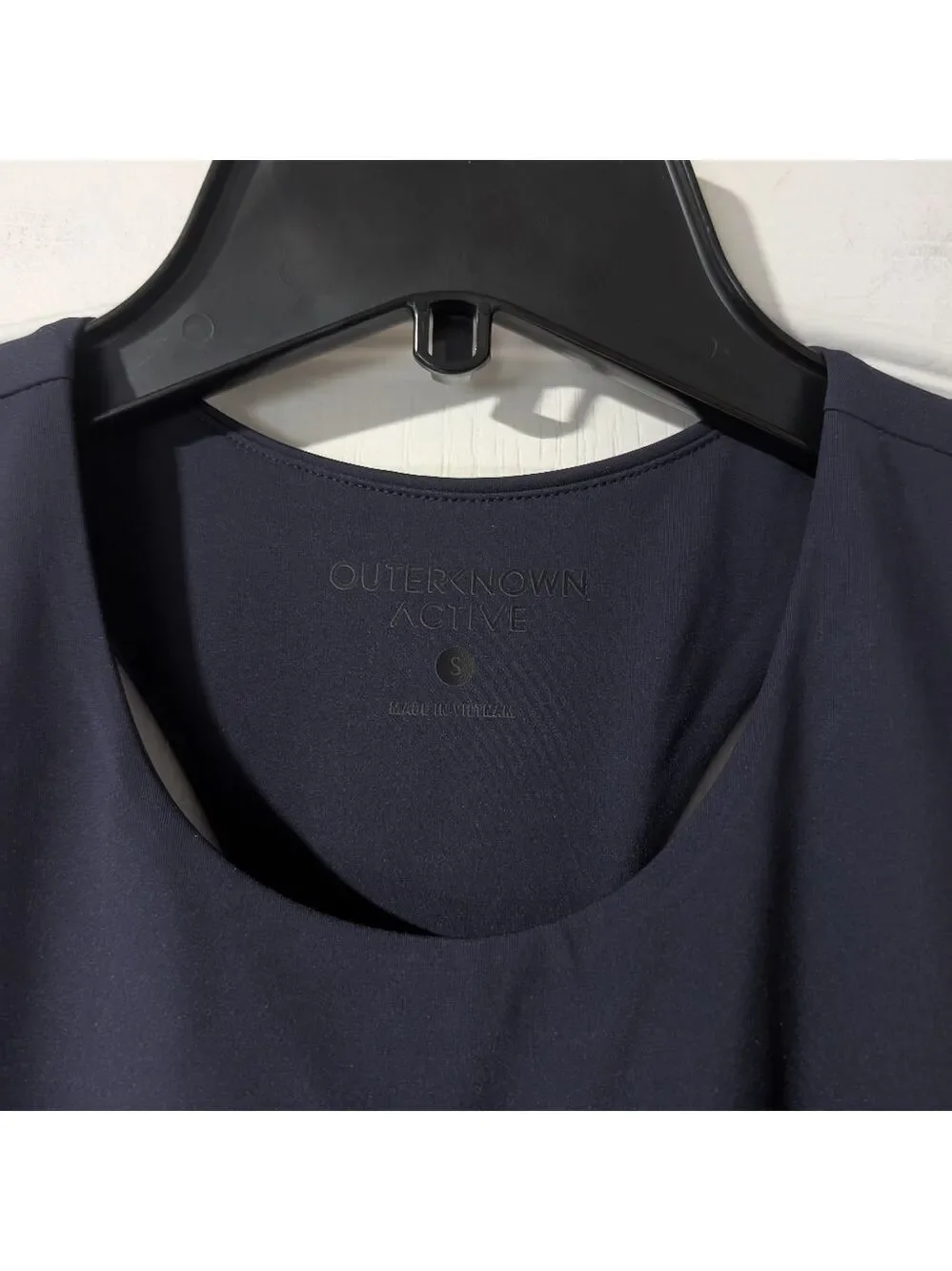NWT Outerknown | Active Racerback Tank In Navy - Picture 4 of 14